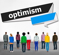 Optimism Attitude Hopeful Positive Thinking Concept