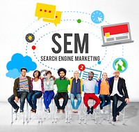 Search Engine Marketing Branding Technology Concept