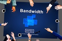 Bandwidth Broadband Connection Data Information Internet Concept