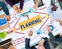 Planning Marketing Branding Strategy Concept