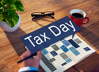 Tax Day Taxation Financial Money Money Concept