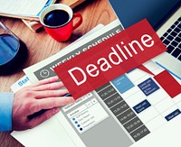 Deadline Appointment Final Time The End Countdown Urgency Concept