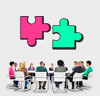 Team Alliance Association Cooperation Graphic Concept