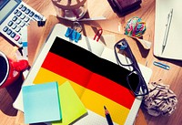 Germany Country Flag Nationality Culture Liberty Concept
