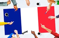 France Country Flag Nationality Culture Liberty Concept