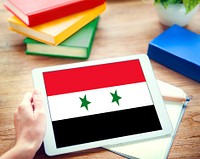 Browsing Network Internet Syria Flag Concept
