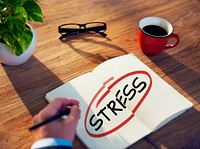 Diverse Businessman Brainstorming About Stress