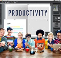 Productivity Working Learning Producing Concept