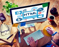 HTML Internet Coding Website Software Concept