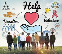 Help Welfare Hope Donations Volunteer Concept