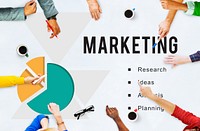 Marketing Research Ideas Analysis Concept