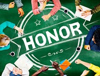 Honor Integrity Success Victory Achievement Concept