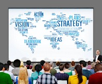 Strategy Action Vision Ideas Analysis Finance Success Concept