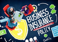 Business Insurance Policy Guard Safety Security Concept