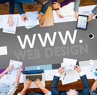 Web Design Web WWW Development Internet Media Creative Concept