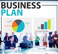 Business Plan Strategy Planning Information Statistics Concept