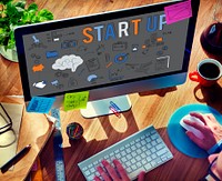 Startup New Business Launch Development Concept