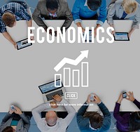 Financial Trade Economics Financial Graphic Concept