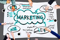 Marketing Business Advertising Promotion Merchandise Concept
