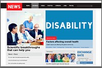 Disability Disabled Disorder Medical Mental Special Concept