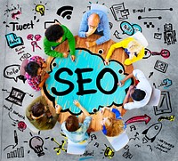Search Engine Optimization Business Strategy Marketing Concept