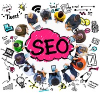 Search Engine Optimization Business Strategy Marketing Concept