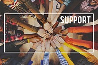 Support Assistance Aid Coaching Collaboration Concept