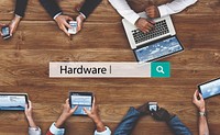 Hardware Computer Device Desktop Electronic Concept