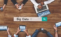 Big Data Database Information Storage Server Concept
