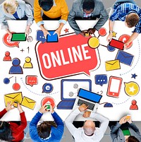 Online Communication Connect Technology Internet Concept
