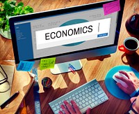 Economics Analytics Strategy Solution Business Concept