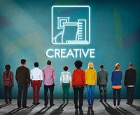 Creative Design Ideas Imagination Style Talent Concept