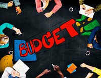 Budget Banking Expenses Planning Concept