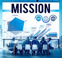 Mission Inspiration Aspiration Strategy Concept