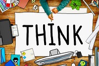 Think Idea Creative Intelligence Solution Concept