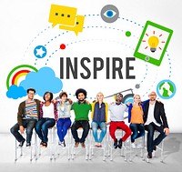 Inspire Ideas Creativity Knowledge Inspiration Vision Concept