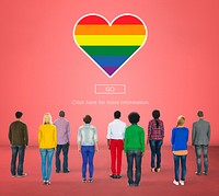 Lgbt Proud Homosexual Bisexual Transgender Concept