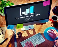 Business Update Graph Chart Graphics Concept