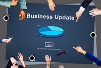 Business Update Graph Chart Graphics Concept