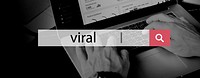 Viral Internet Sharing Connection Technology Concept