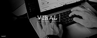 Viral Internet Sharing Connection Technology Concept