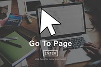 Go To Page Website Interface Concept