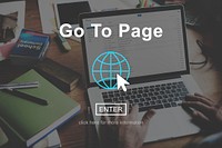Go To Page Website Interface Concept