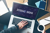 Zodiac Signs Astral Astrological Birth Calendar Concept