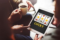 Online Casino Luck Concept