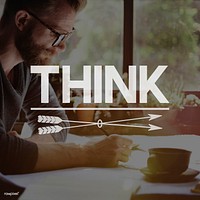 Think Thinking Plan Planning Determination Concept