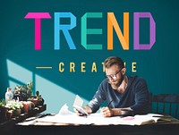 Trend Trending Trendy Fashion Forecast Design Concept