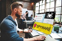 Spyware Computer Hacker Virus Malware Concept