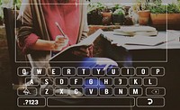 Keyboard Alphabet Communication Electronic Concept