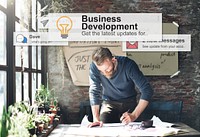 Business Development Growth Success Improvement Conept